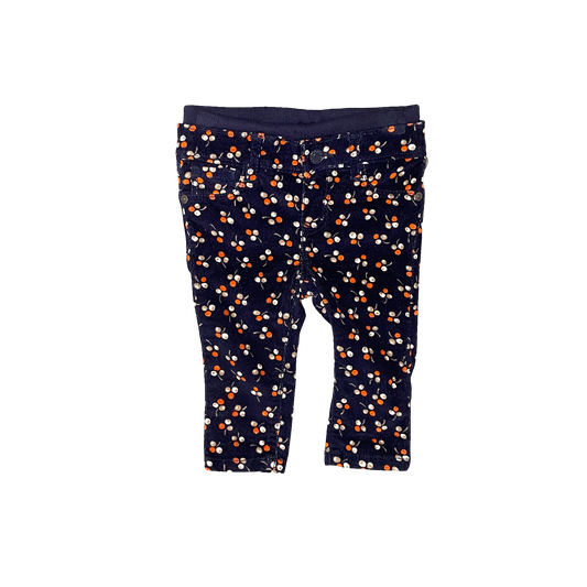 Navy Baby Gap Corduroy Pants, 6-12M