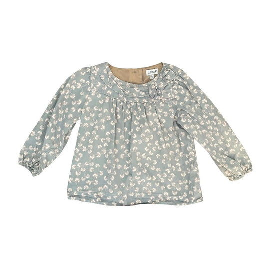 Multi Bows & arrows Long Sleeve Top, 2-3Y