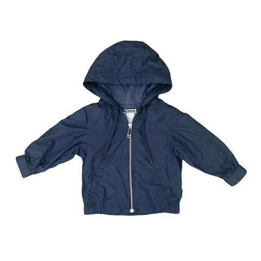 Navy Fred Bare Rain Jacket, 2Y