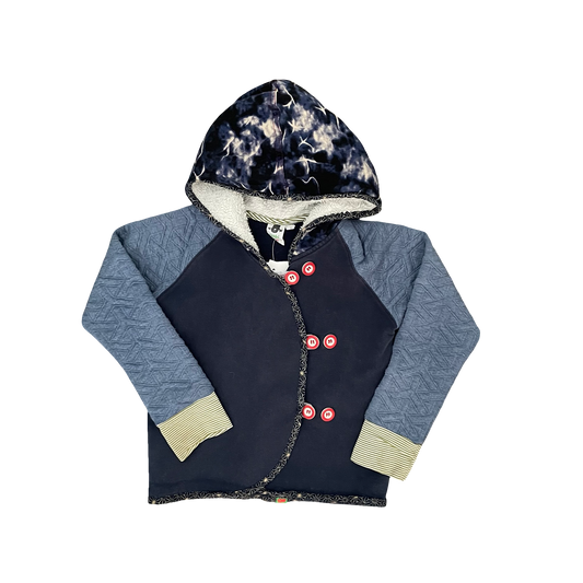 Navy Oishi-m Jacket, 6-7Y