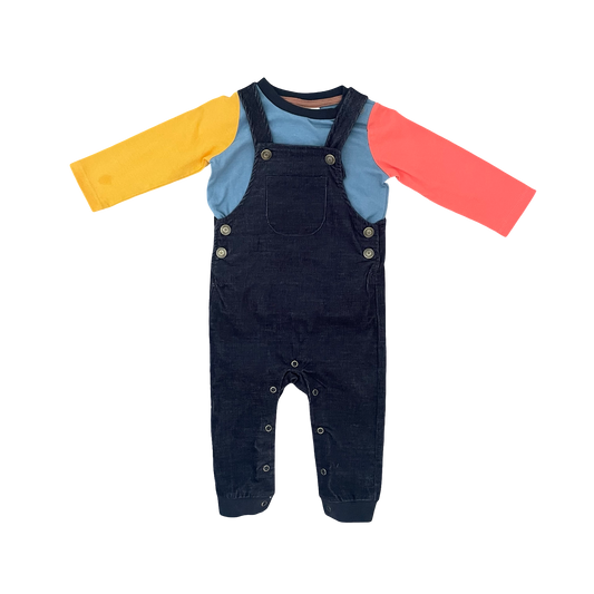 Multi Jack & Milly Overalls, 6-12M
