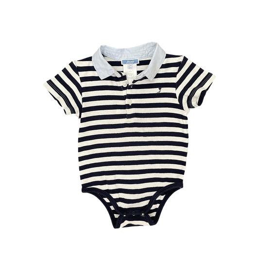 Stripe Jacadi Paris Bodysuit, 24M