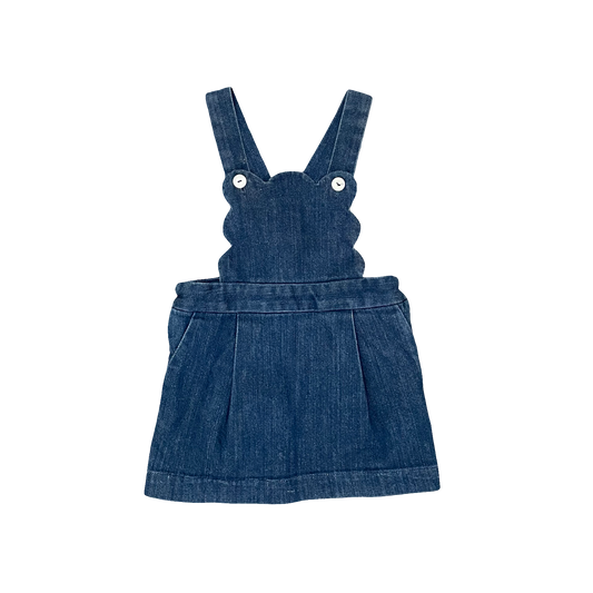 Jacadi Denim Overall Dress, 24M