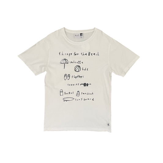 White Minti T-Shirt, 12Y