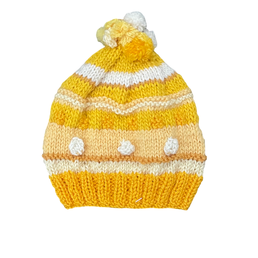 Made by Ella 'Wattle' Beanie