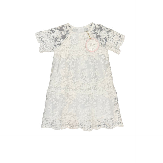 Ivory Collette Dinnighan Dress, 3-6M