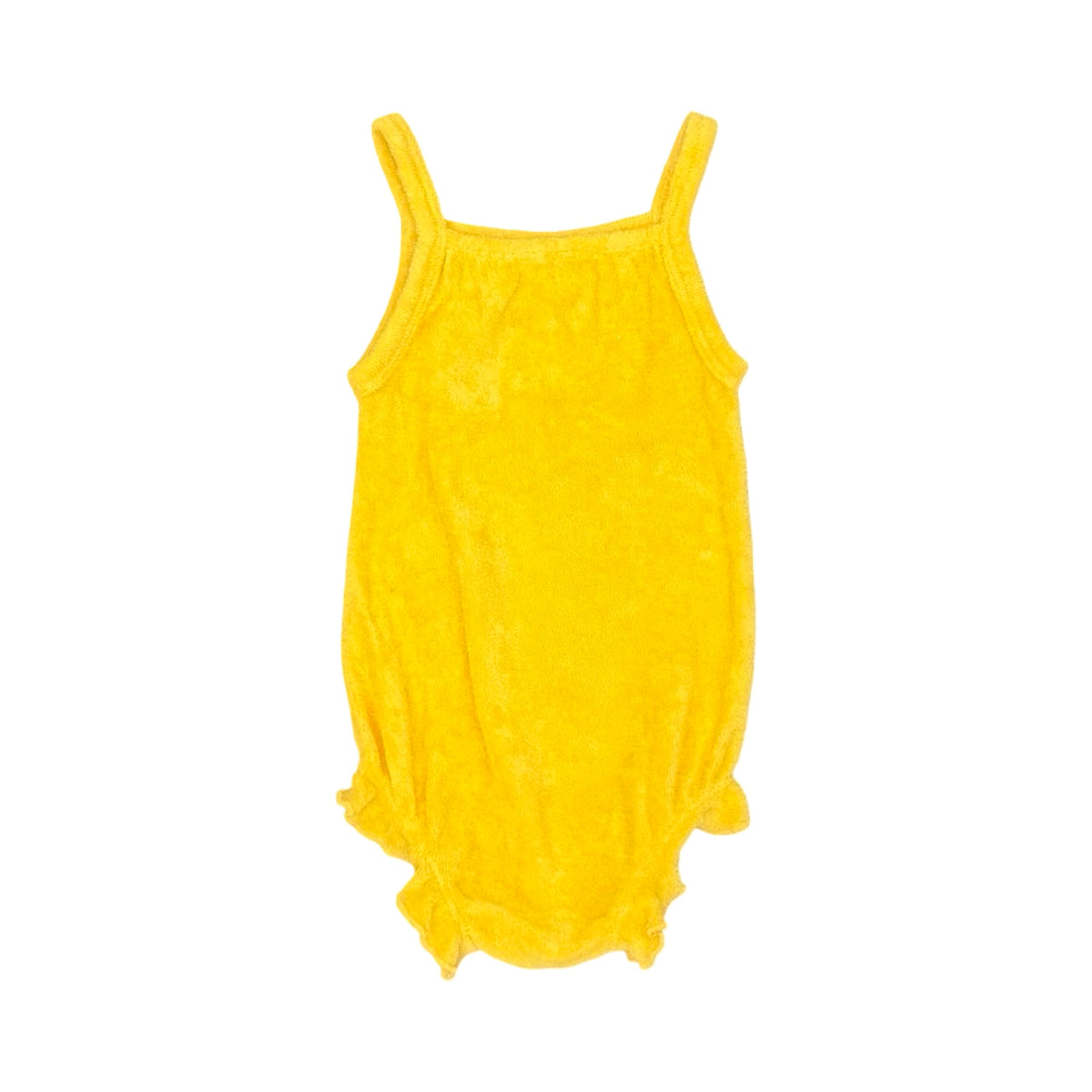 Yellow Nature Baby Romper, 3-6M