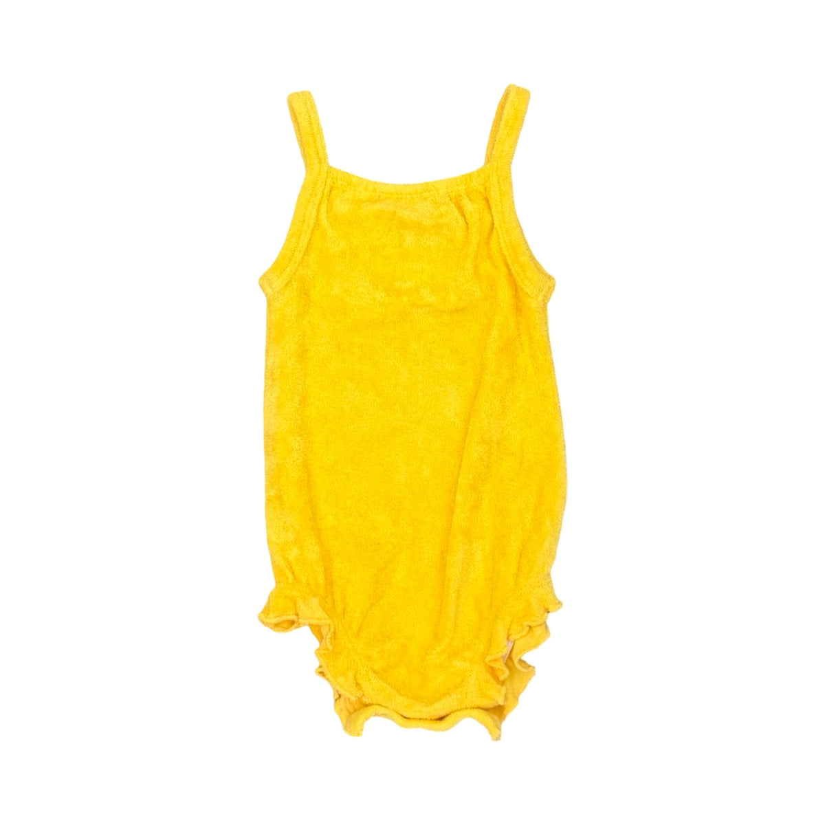 Yellow Nature Baby Romper, 3-6M