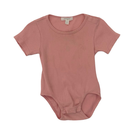 Pink Purebay Bodysuit, 6-12M