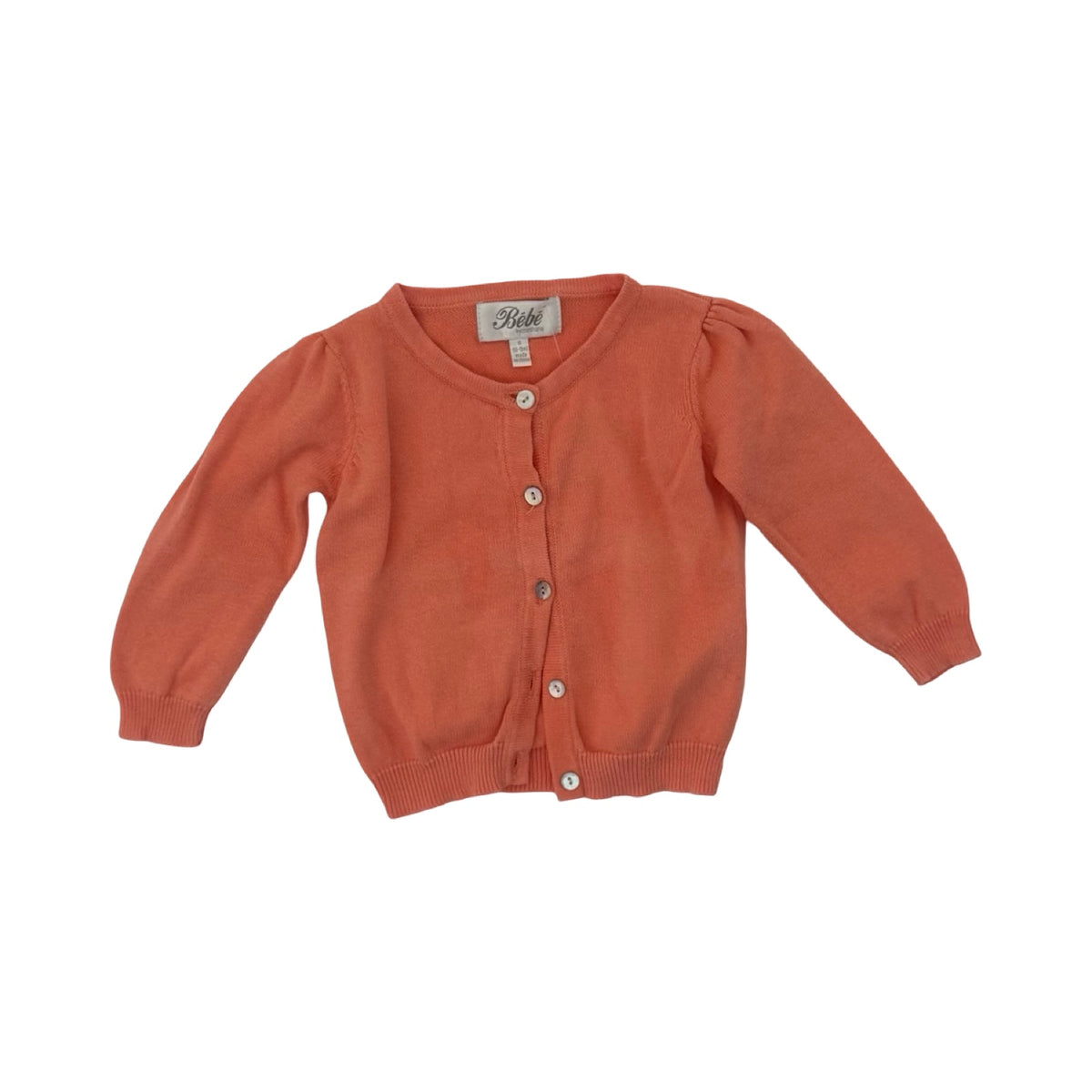 Peach Bebe by Minihaha Knit Cardigan, 6-9M