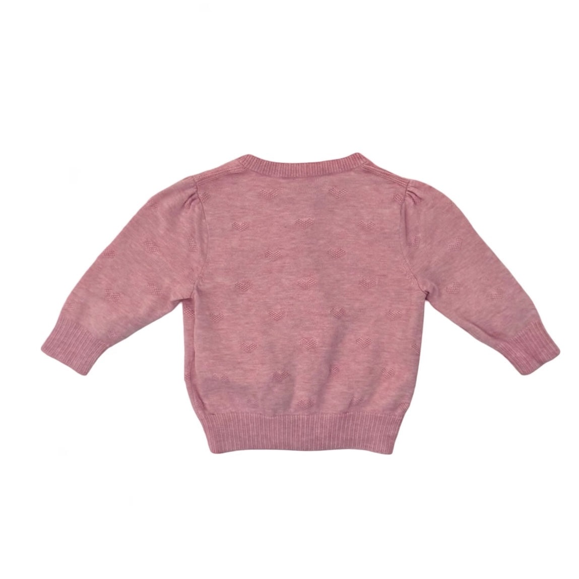 Pink Ralph Lauren Knit Cardigan, 6M