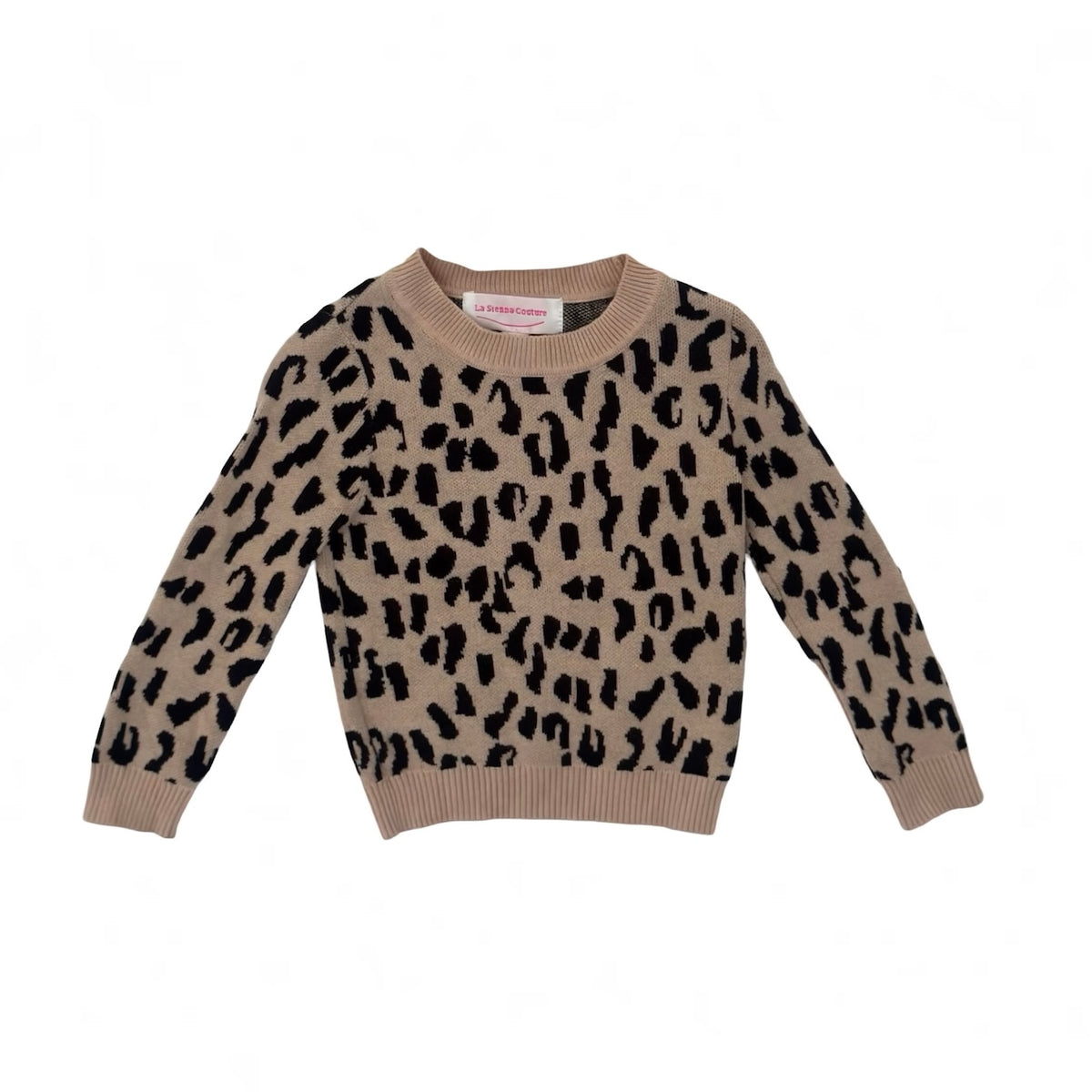 Leopard La Sienna Couture Knit Jumper, 6-12M