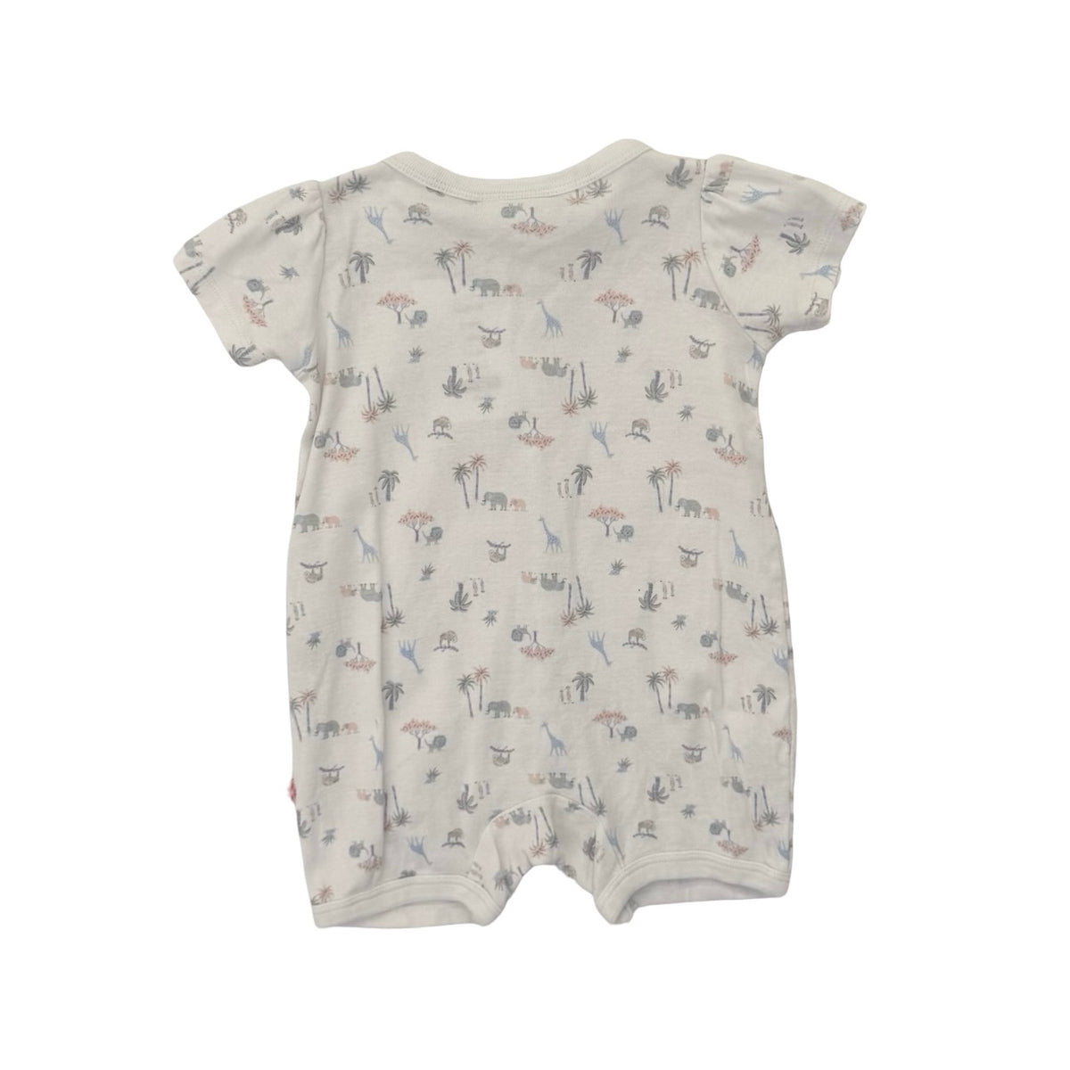 White Marquise Romper, 6-12M
