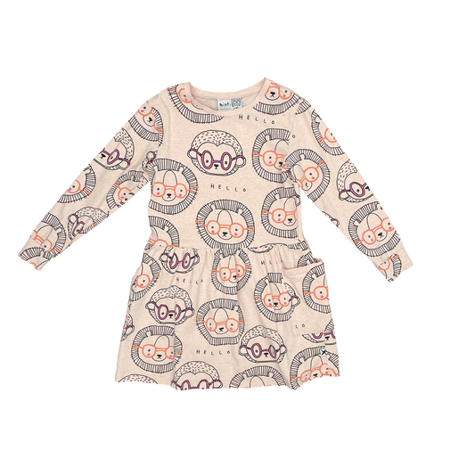 Peach Minti Dress, 7Y