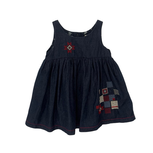 Denim Jack & Milly Dress, 6-12M