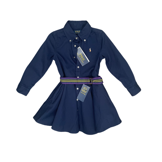 Navy Polo Ralph Lauren Dress, 3Y