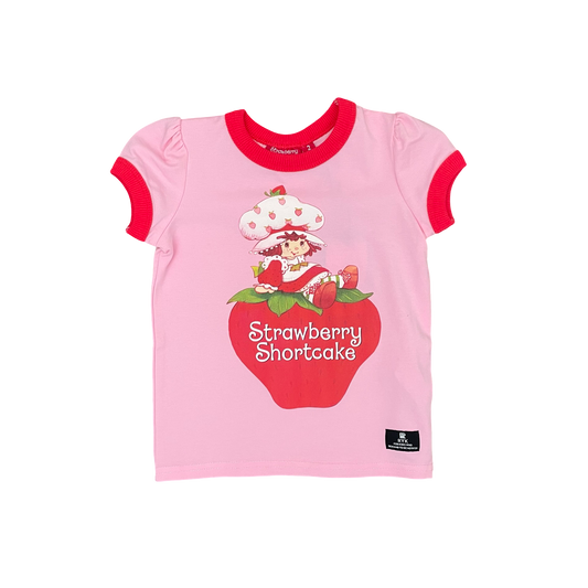 Pink Rock Your Kid Strawberry Delight T-Shirt, 2Y