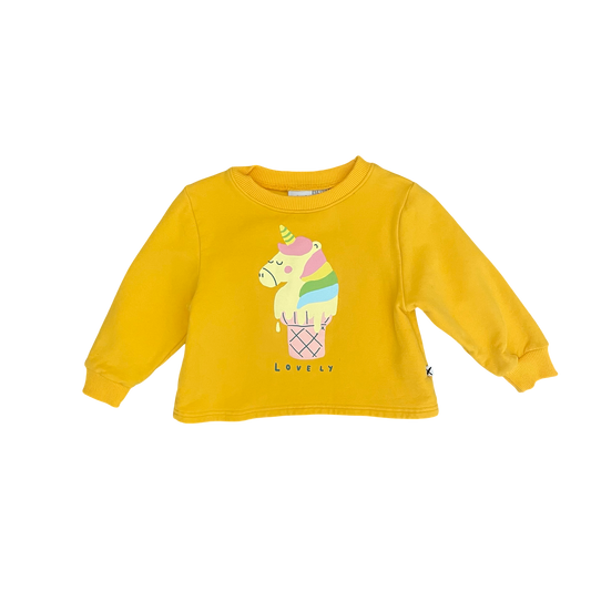 Yellow Gorman Sweater, 2Y