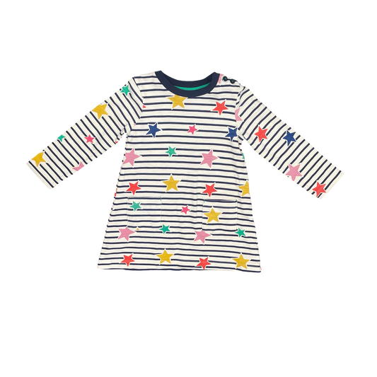 Multi Mini Boden Dress, 2-3Y