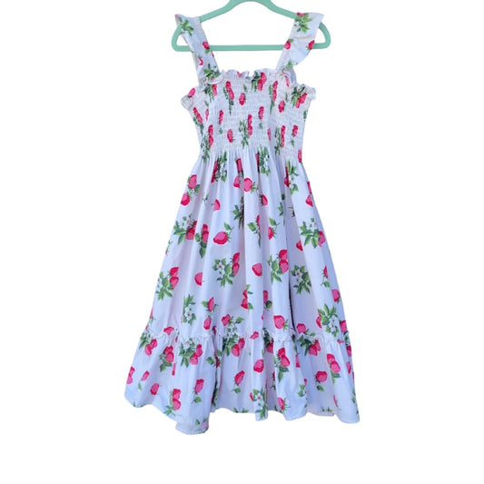 Multi Rock Your Kid Strawberry Dress, 6Y