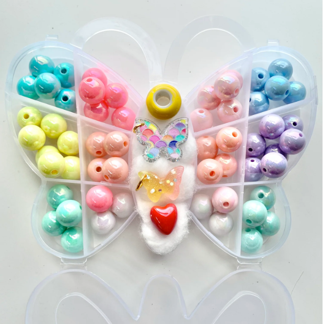 Red Bobble Butterfly Bobble It Yourself Kit