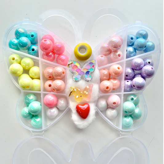 Red Bobble Butterfly Bobble It Yourself Kit