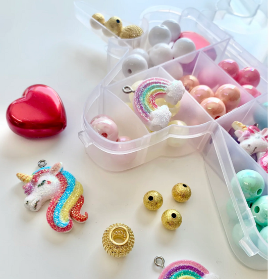 Red Bobble Unicorn Bobble It Yourself Kit