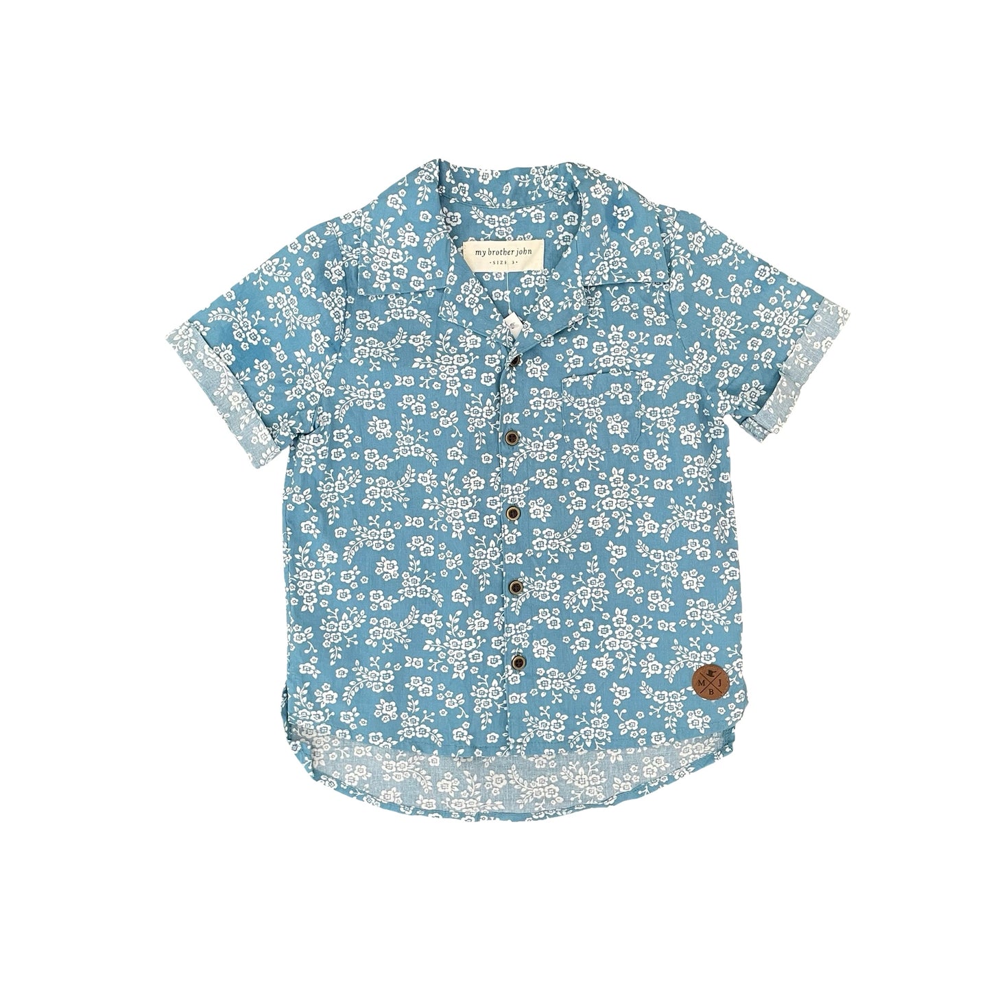 Blue My Brother John Shirt, 3Y