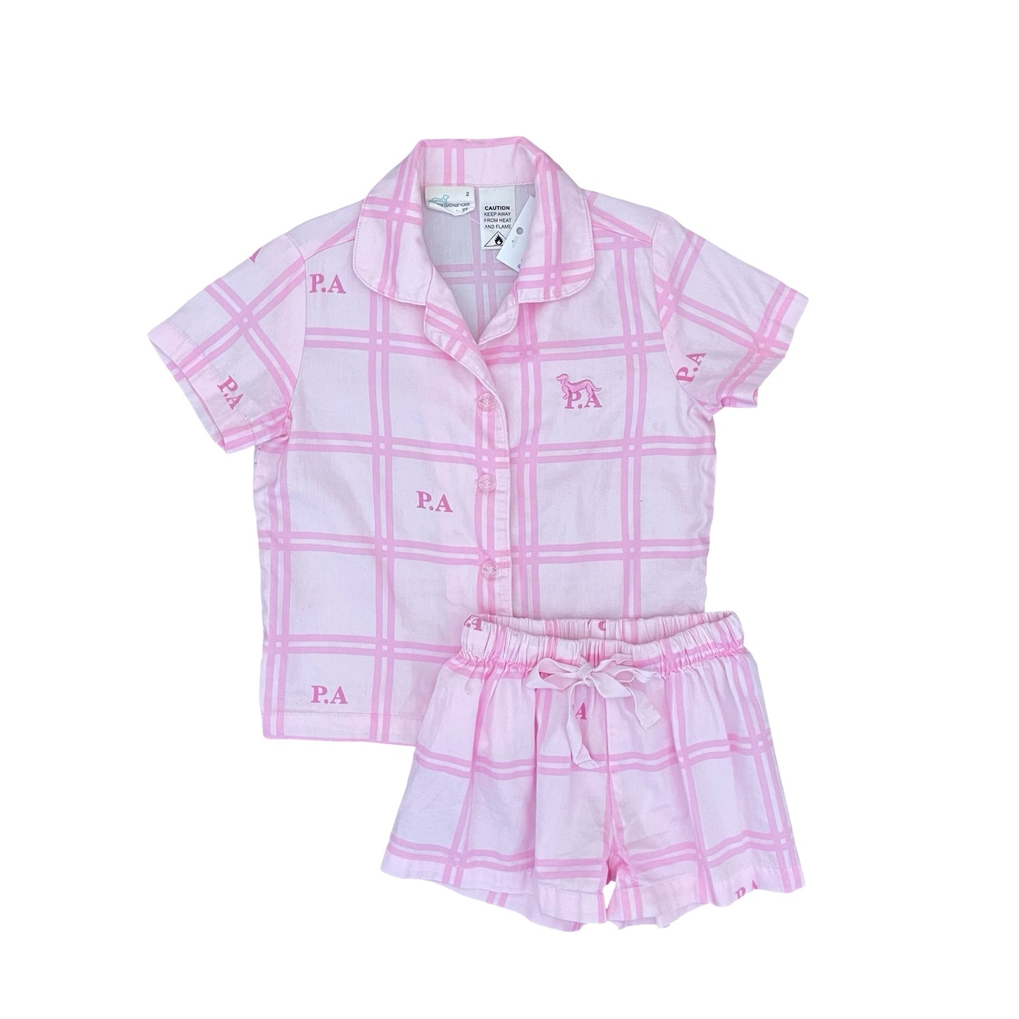 Pink Peter Alexander Pyjama Set, 2Y