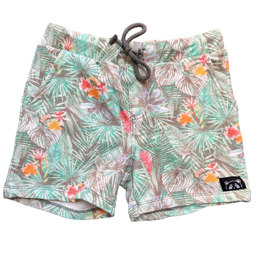 Multi Animal Crackers Shorts, 3Y