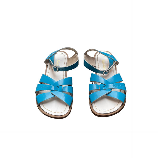 Blue Salt Water Sandles, 4
