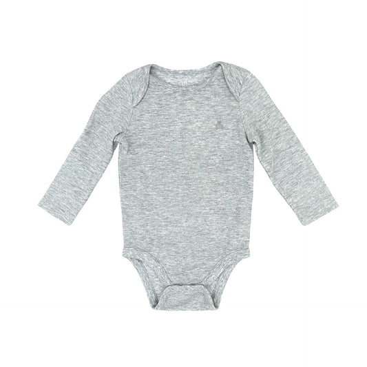 Grey Baby Gap Bodysuit, 6-12M