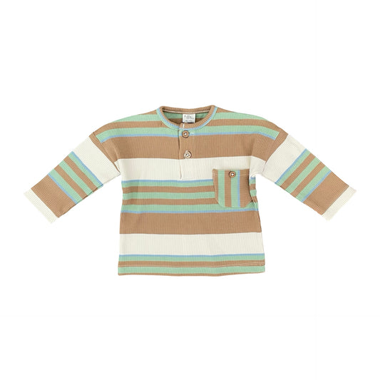 Stripe Riffle. Amsterdam  Long Sleeve Top, 3M