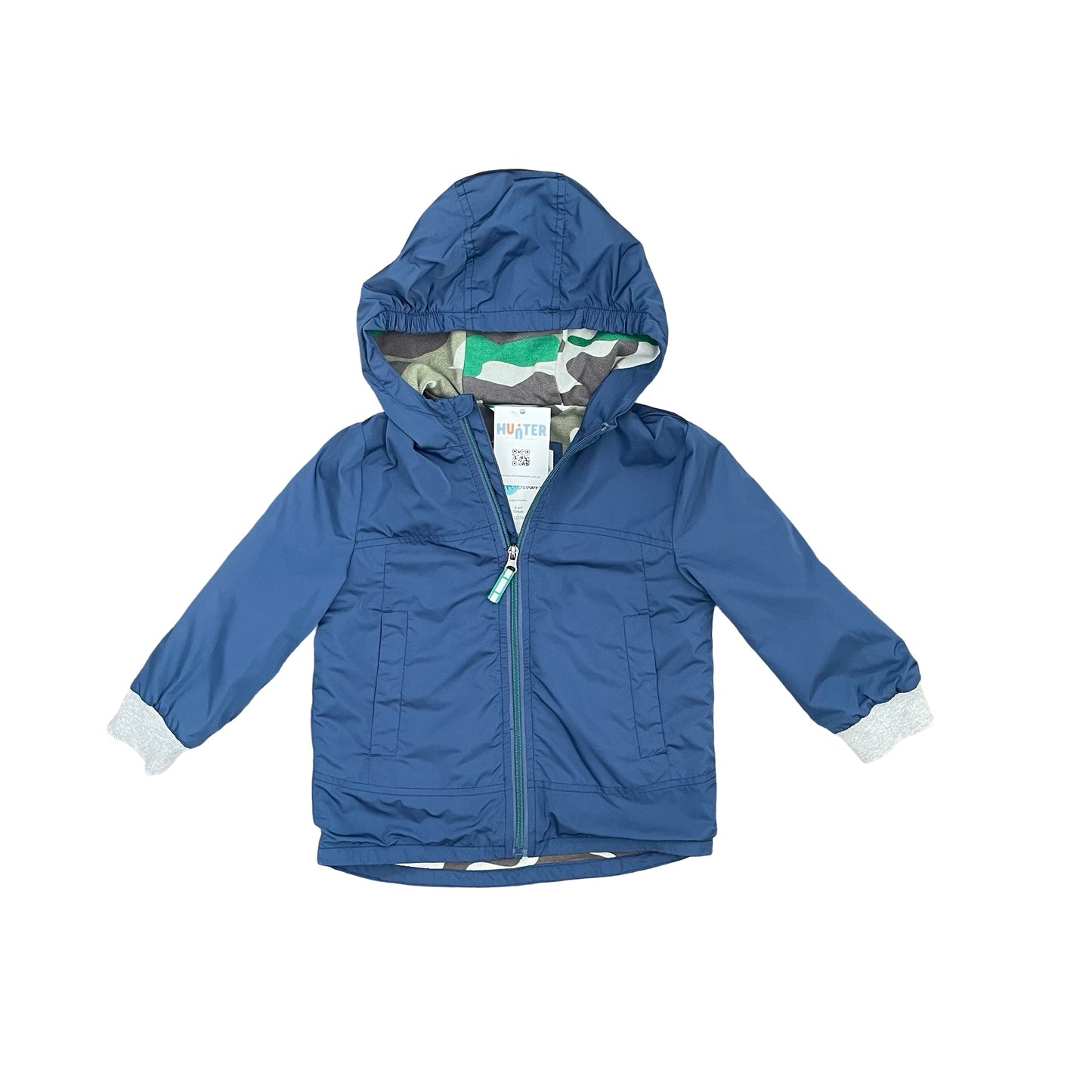 Blue Mini Boden Jacket, 3-4Y