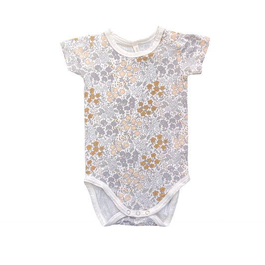 Floral Quincy Mae Growsuit, 3-6M
