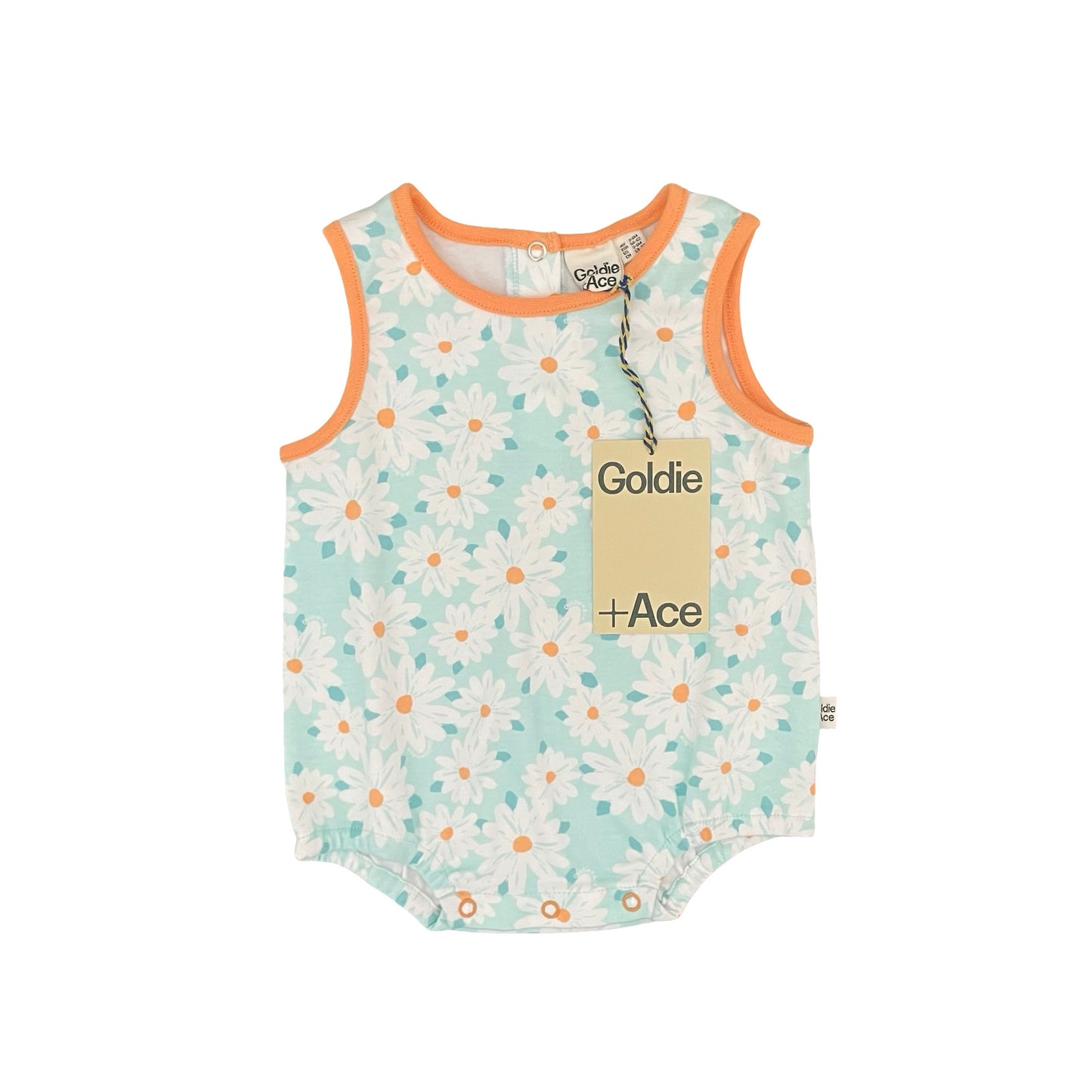 Daisy delight lagoon Goldie & Ace Bodysuit, 3-6M