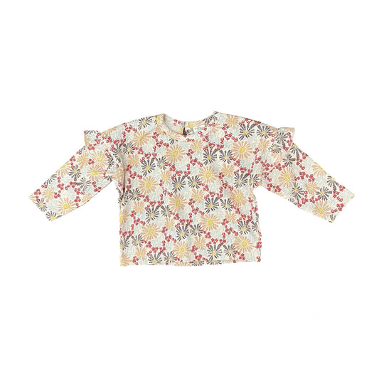 Floral Riffle. Amsterdam  Long Sleeve Top, 3M