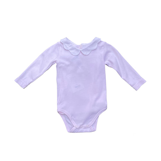 Pink Jacadi Bodysuit, 6M
