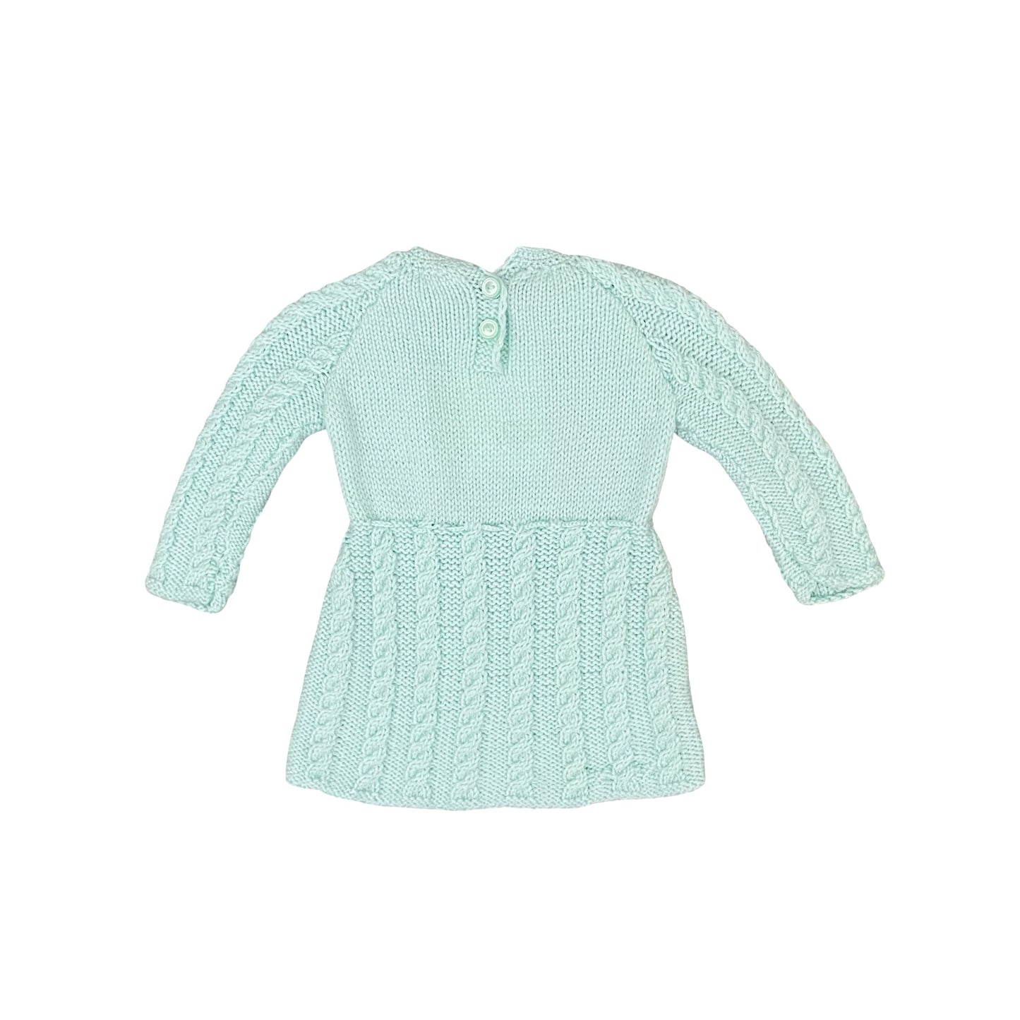 Mint Made by Hand Knitted Dress, 3-6M