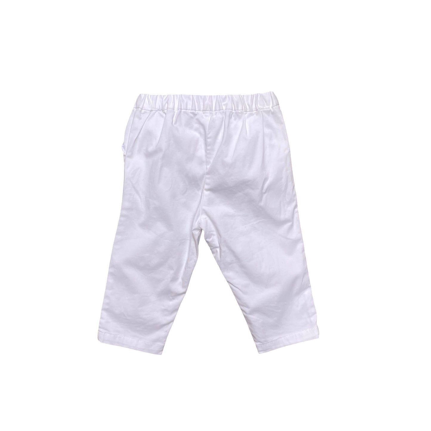 White Jacadi Pants, 12M