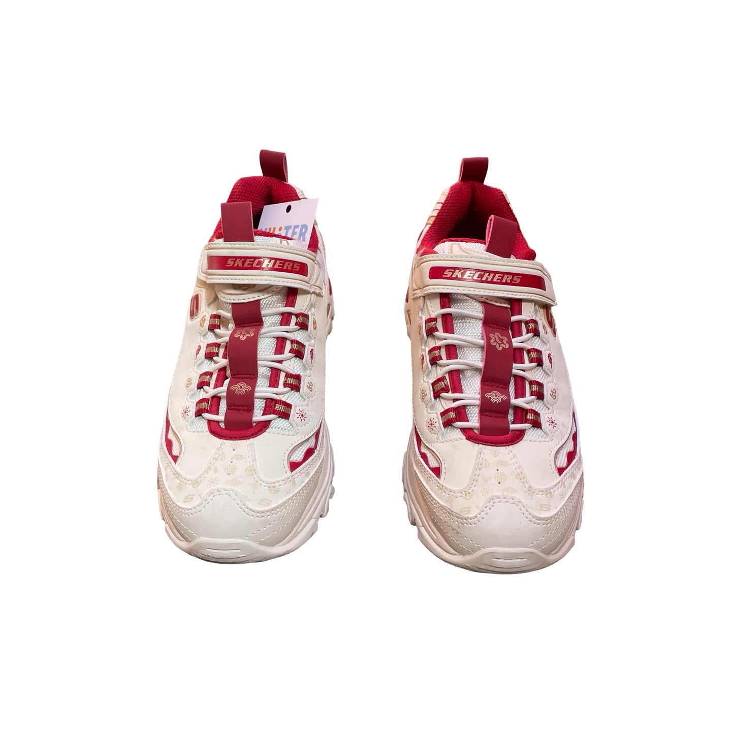 Red/White Skechers Sneakers, EUR27