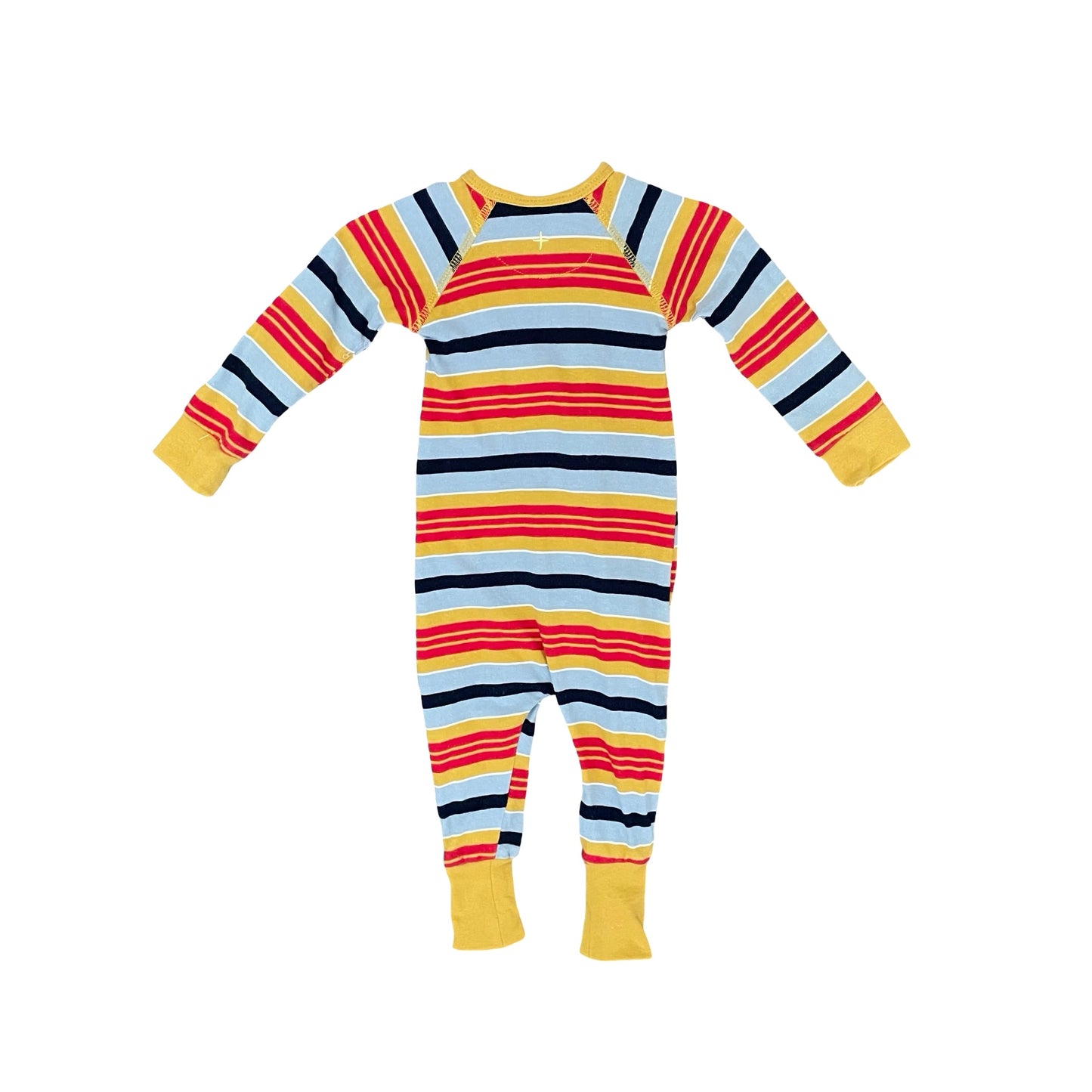 Stripe Goldie & Ace Growsuit, 3-6M