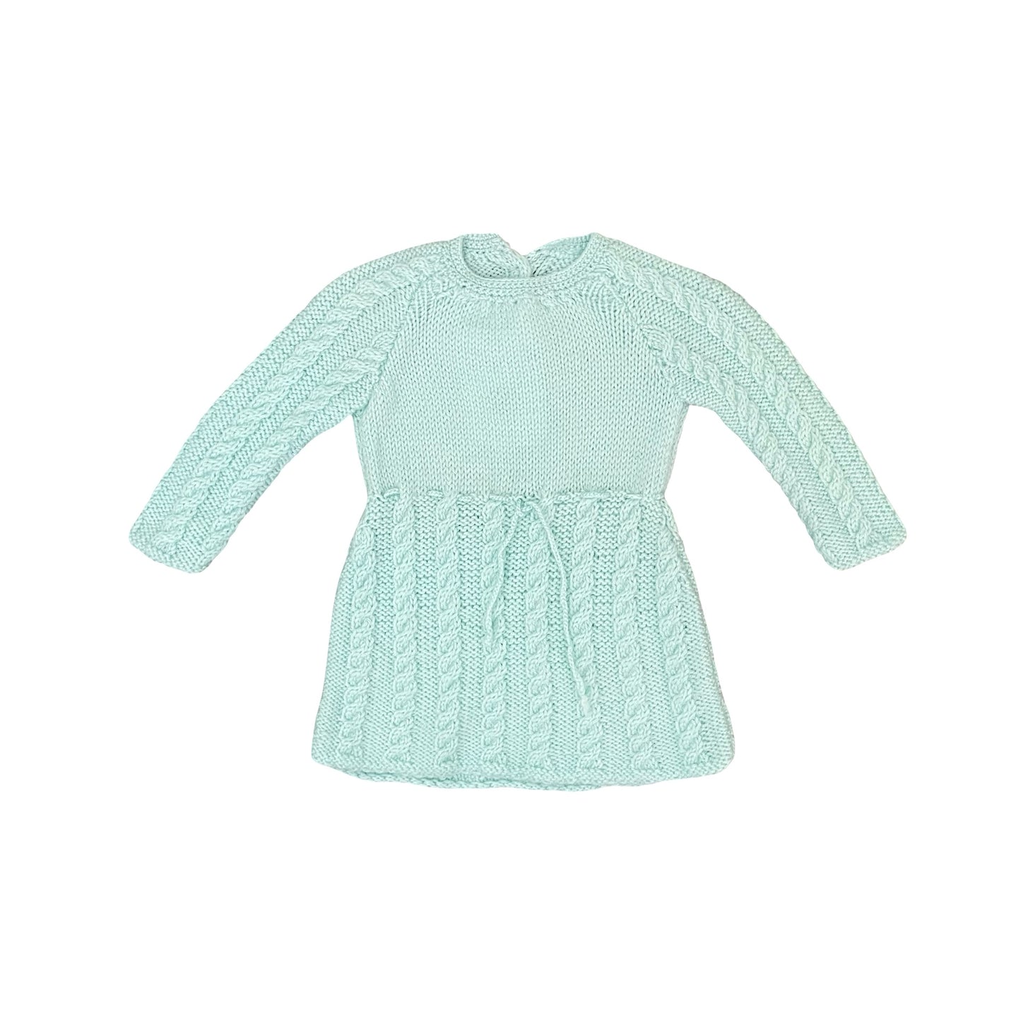 Mint Made by Hand Knitted Dress, 3-6M