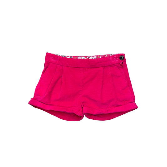 Pink velvet Jacadi Shorts, 4Y