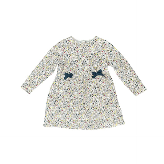 Floral Zara Long Sleeve Dress, 3-4Y