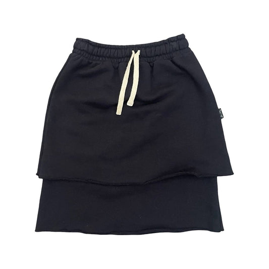 Black Nununu Skirt, 4-5Y