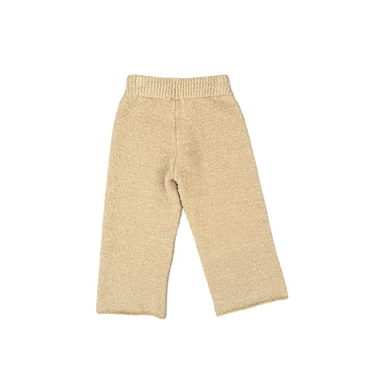 Tan Seed Boucle Knit Pant, 2Y
