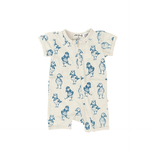 Natural Wilson and Frenchy Bird Bodysuit, 3-6M