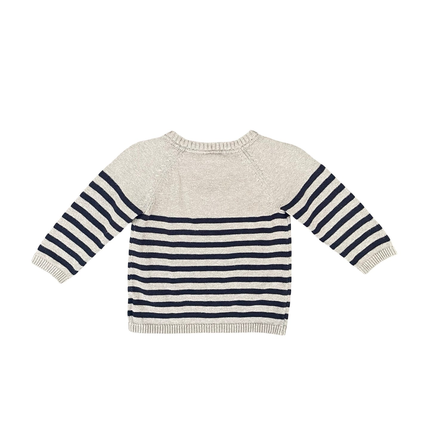 Stripe H&M Knitted Jumper, 3-6M