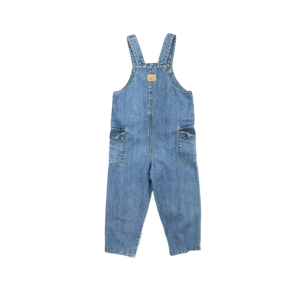 Denim Purebaby Overalls, 3Y